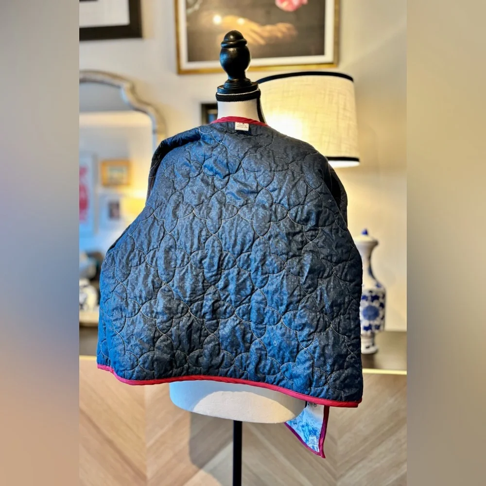 🧵 HANDMADE (by me!) Patchwork Quilted Short Jacket - SMALL/MEDIUM - Picture 12 of 15